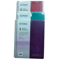 MAXI – SUBJECT BOOK(3 SUBJECT) 9 X 7 – PPSUB 3