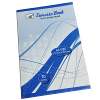 PSI – SINGLE LINE EXERCISE NOTE BOOK  – A4 (140 Pages)