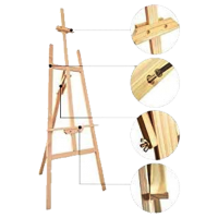 PARTNER – WOODEN EASEL STAND (145CM)