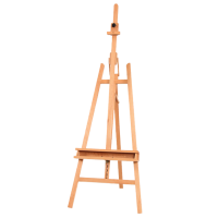 PARTNER – SKETCH EASEL STAND BEECH WOOD (96 x 96 x 192 CM)