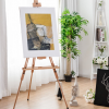 PARTNER - SKETCH EASEL STAND BEECH WOOD (96 x 96 x 192 CM) - Image 2