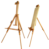 PARTNER – EASEL STAND BEECH WOOD (68 x 63 x 174 CM)