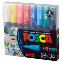UNI POSCA – PC 1M – 8 Colors