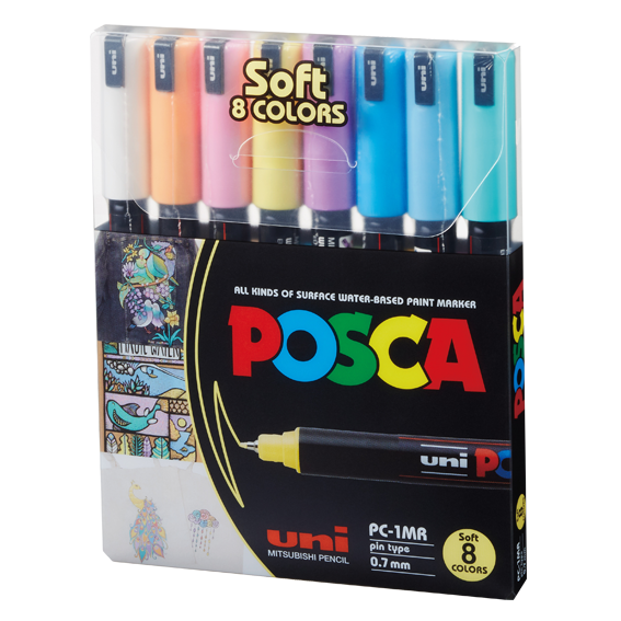 MARCADOR POSCA UNI PC-1M - Rufipacks