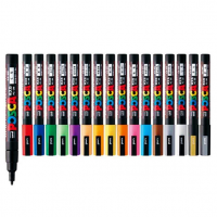 UNI POSCA – PC 3M – 16 Colors