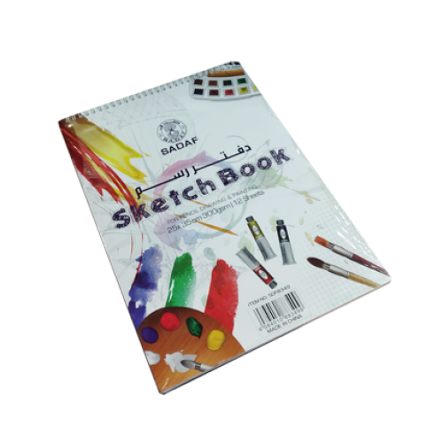 SADAF - SKETCH BOOK - B4 (15 Sheets)
