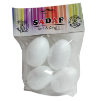 SADAF – THERMOCOL EGG SHAPE – 5 x 3cm