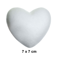 SADAF – THERMOCOL HEART SHAPE – 7 X 7cm