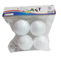 SADAF – THERMOCOL BALL (WHITE) – 5cm Dia