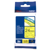 BROTHER –  TAPE CASSETTE (TZe) – BLACK YELLOW (24mm)