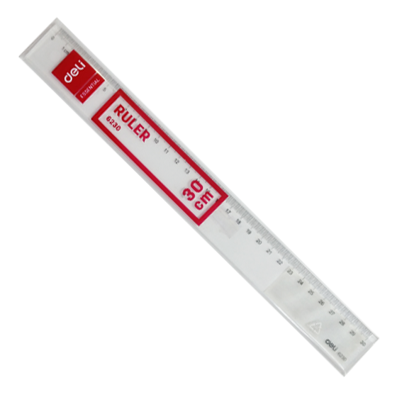 DELI – PLASTIC RULER – 6230 – Ay stationery