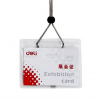 Deli Name Badge 5752 Card Holders with Clips 90x54mm 50 PCS/Box