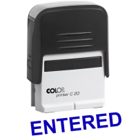 COLOP – STAMP – ENTERED (C20)