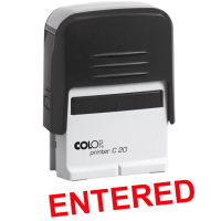 COLOP – STAMP – ENTERED (C20)