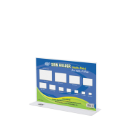 FIS – SIGN HOLDER (T STAND – LANDSCAPE) – 166 x 118mm (FSNA166X118)