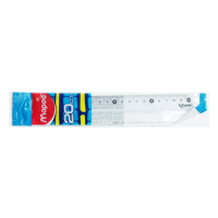 MAPED – PLASTIC RULER (20cm) – 242510