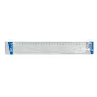 MAPED – PLASTIC RULER (30cm) – 242030