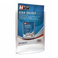 MODEST – SIGN HOLDER (T STAND) – 210 x 297mm (MS 2236)