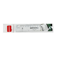 NATARAJ – PLASTIC RULER (15cm) – SCAN015