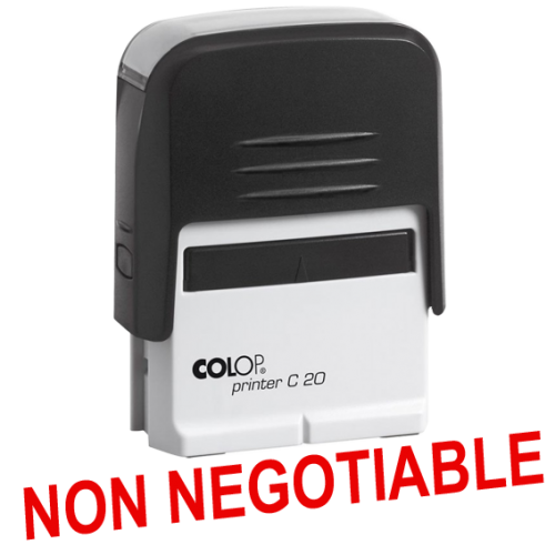 COLOP - STAMP - NON NEGOTIABLE (C20)
