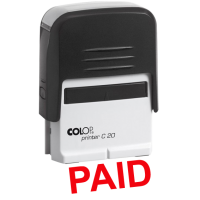COLOP – STAMP – PAID (C20)