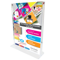 PARTNER – SIGN HOLDER (T STAND) – 210 x 297mm (PT K6006)