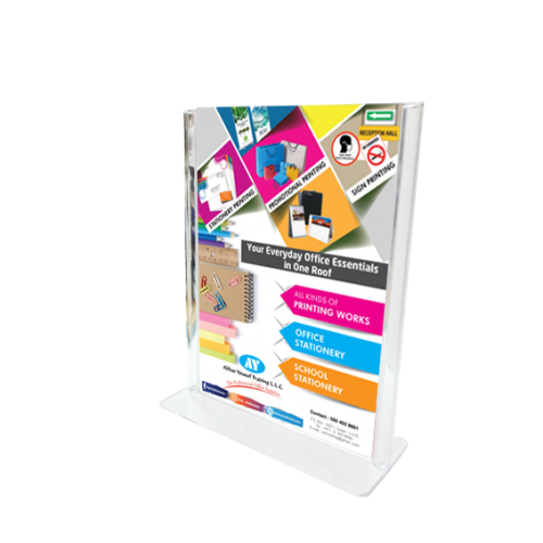 PARTNER - SIGN HOLDER (T STAND) - 148 x 210mm (PT K6005) - Image 2
