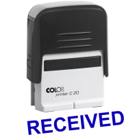 COLOP – STAMP – RECEIVED (C20)