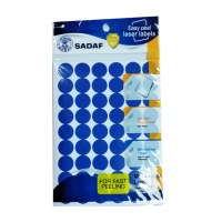 SADAF – COLOR LABEL STICKER – BLUE (14mm BL)