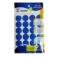 SADAF – COLOR LABEL STICKER – BLUE (22mm BL)