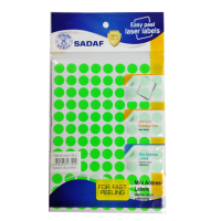 SADAF – COLOR LABEL STICKER – GREEN (10mm GR)