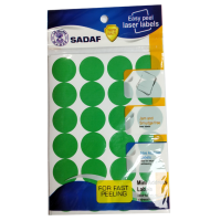 SADAF – COLOR LABEL STICKER – GREEN (22mm GR)