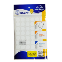 SADAF – COLOR LABEL STICKER – WHITE (14mm W)