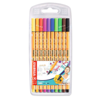 STABILO – FINELINER (10 Colors) – 8810