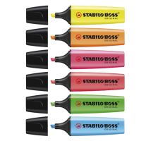STABILO – HIGHLIGHTER (6 Colors) – 70/6