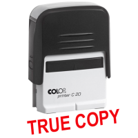 COLOP – STAMP – TRUE COPY (C20)