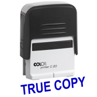 COLOP – STAMP – TRUE COPY (C20)