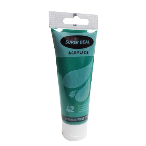SUPER DEAL - ACRYLICS - PHTHALOCYANINE EMERALD (42)