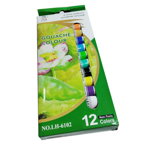 SUPER DEAL - GOUACHE COLOURS - 12 Colors