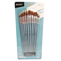 SINOART – SYNTHETIC BRUSH SET (12 PCS)