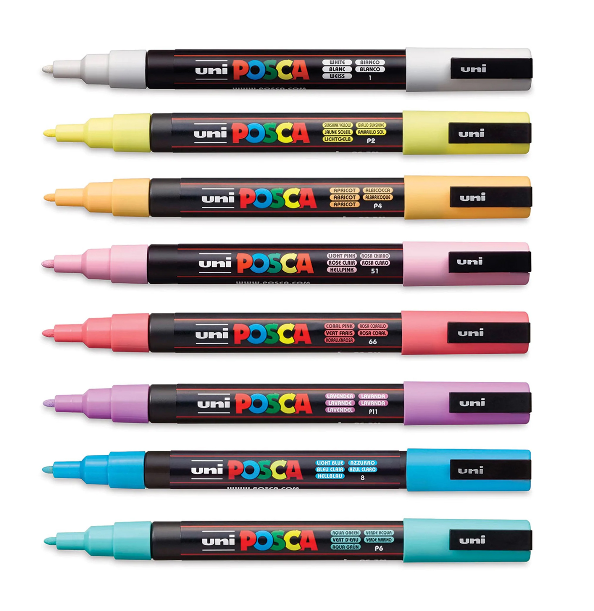 UNI-BALL POSCA MARKER PEN PC-3M - BEIGE - SINGLE PEN