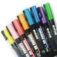 UNI POSCA – PC 3ML – GLITTER COLOURS (8 Colours)