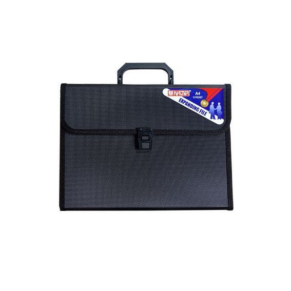 PARTNER – EXPANDING FILE with HANDLE (A4 – 13 Pockets) – PT KF412