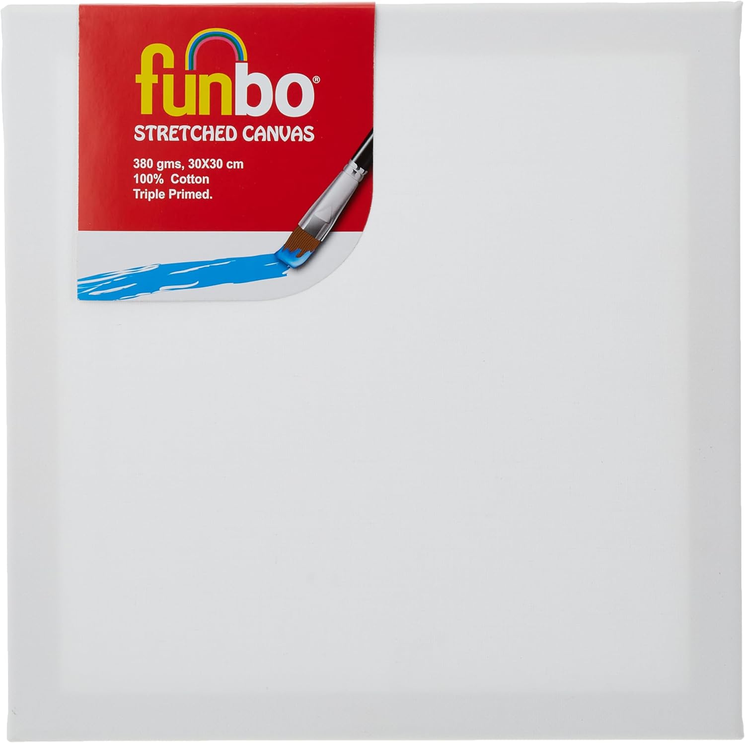 Funbo – STRETCHED CANVAS – 30 X 30 cm